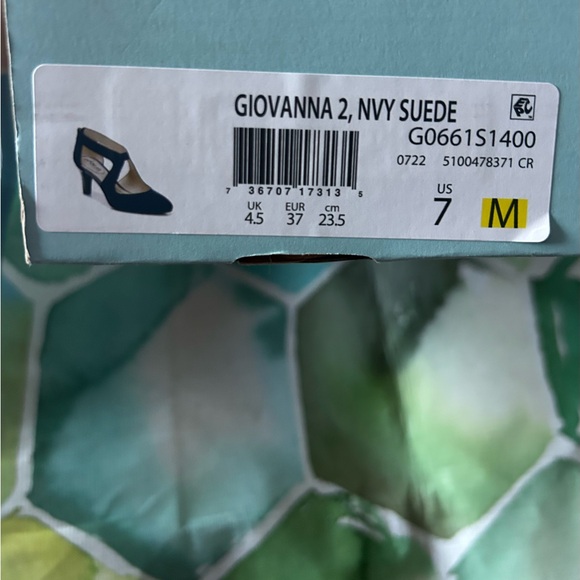 Life Stride Women’s heels GIOVANNA 2 NAVY SUEDE Size 7 Pumps Brand new - Picture 7 of 7
